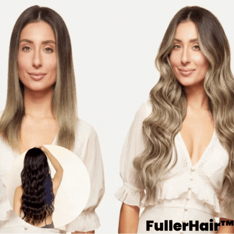 50% RABATT TEMPORÄR | FullerHair™ - Schönes langes Haar in Sekunden