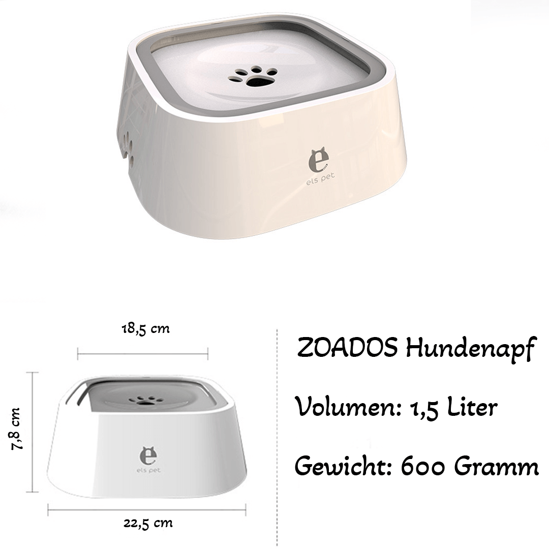 Hundenapf - Genialer tropffreier Napf