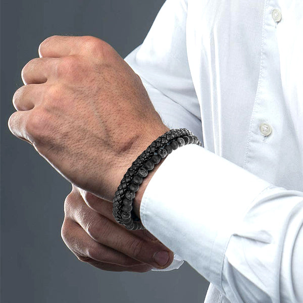 Humanic+ MAXHematit™ Perlenarmband