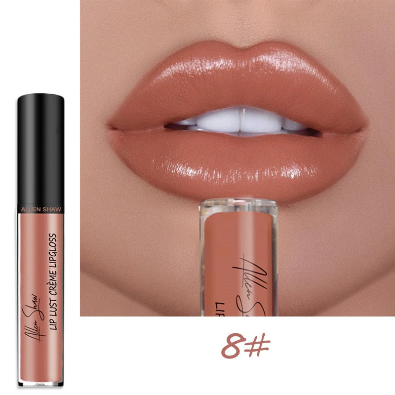 12 Farben Creme Textur Lipgloss Wasserdicht - 1+1 GRATIS!