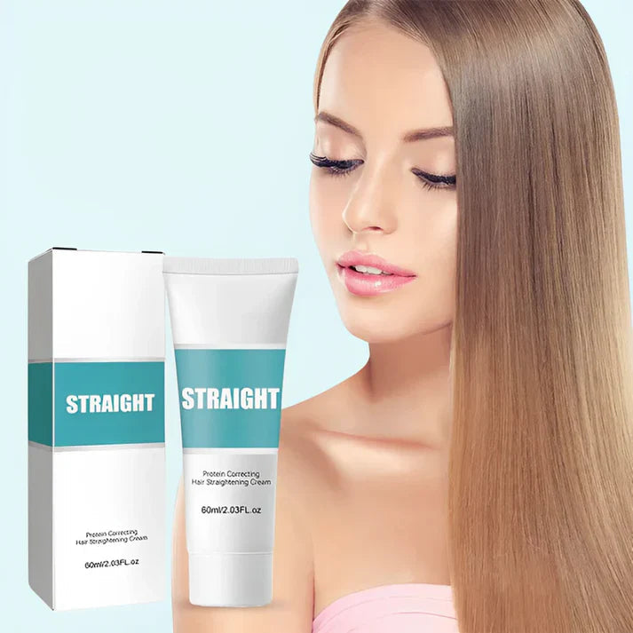 Haarglättungscreme Keratin | Anti-Frizz Pflege | Glattes Haar | Keratique