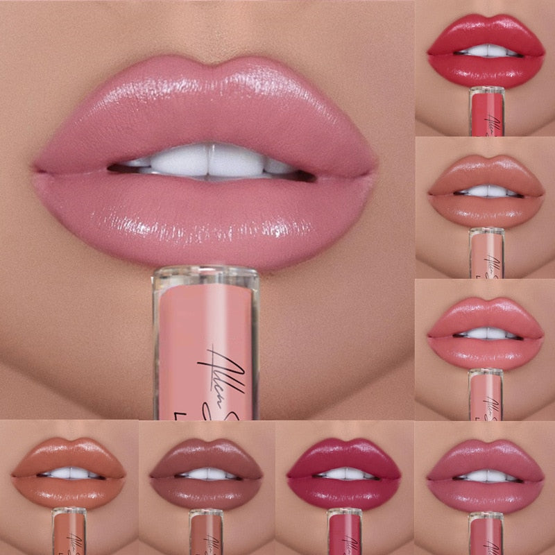 12 Farben Creme Textur Lipgloss Wasserdicht - 1+1 GRATIS!