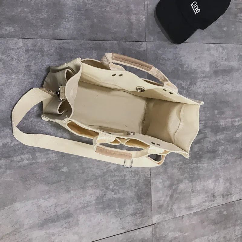 CasualTote™ - Geräumige Canvas-Schultertasche für stilvolle Frauen!