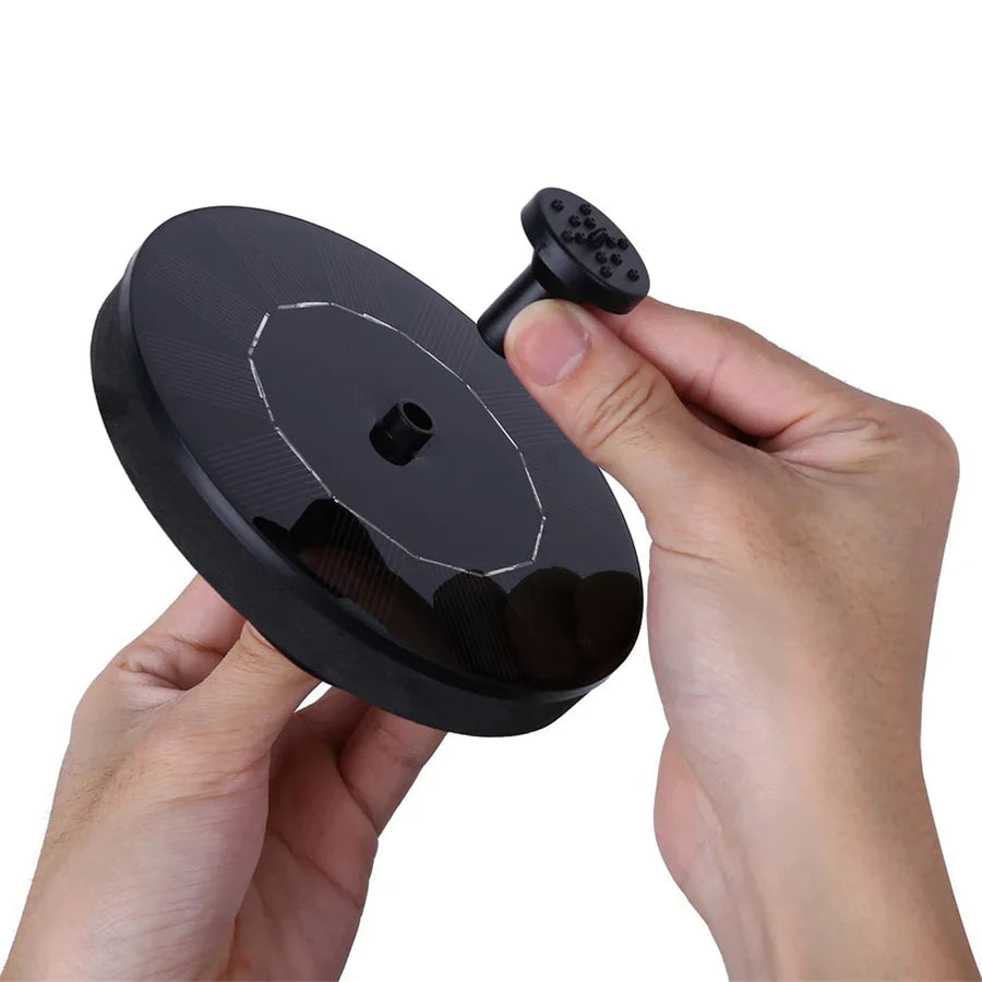 AquaBloom™ - Solarbetriebene Wasserfontäne