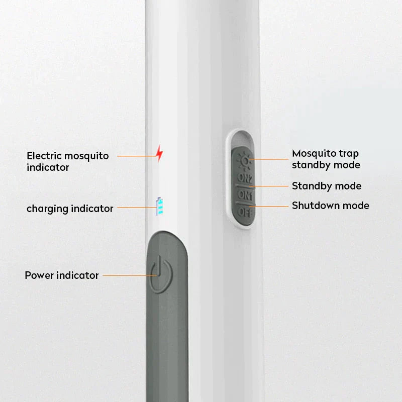 🌙 EasySwatter™ – Insektenfrei durch laue Sommernächte! 🦟💡