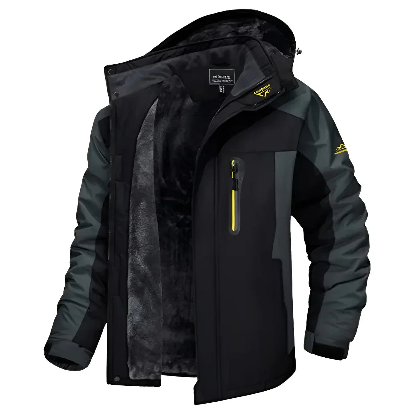 Herren Outdoor Jacke | Wasserdicht & Winddicht | Abnehmbare Kapuze | Ganzjahresschutz | Summit