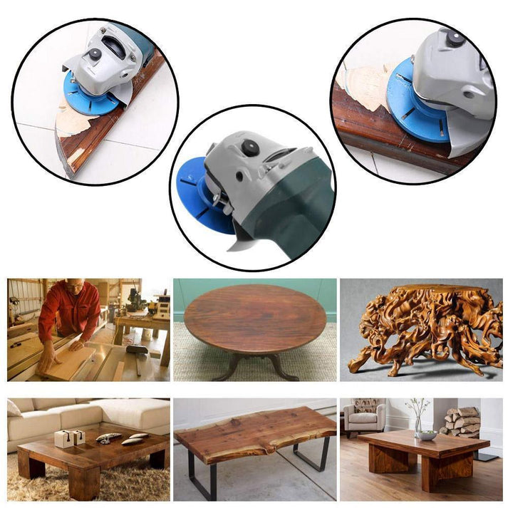 Holzschnitzscheibe 6 Zähne | Ultimatives Schnitzwerkzeug | Für Winkelschleifer