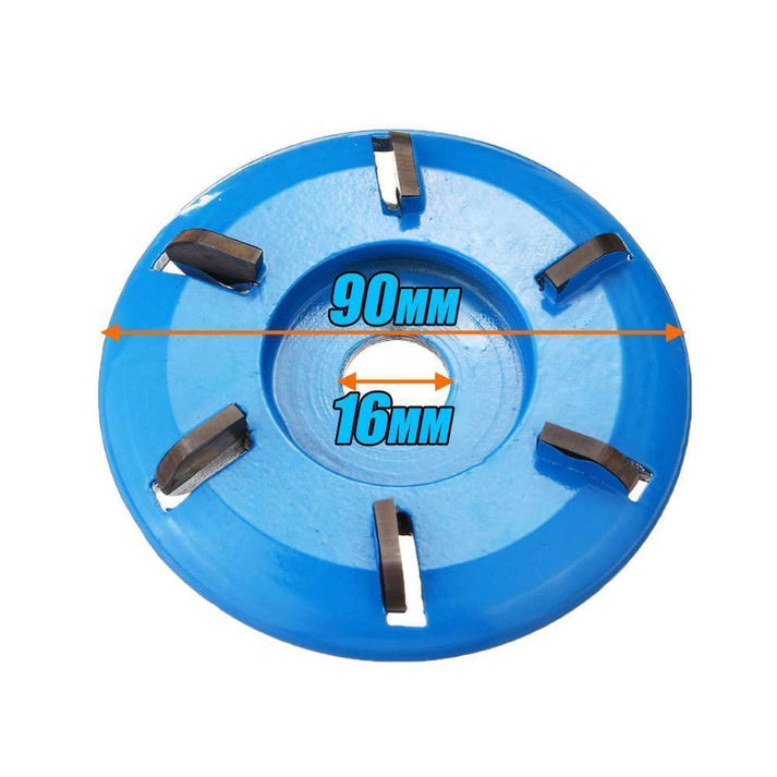 Holzschnitzscheibe 6 Zähne | Ultimatives Schnitzwerkzeug | Für Winkelschleifer