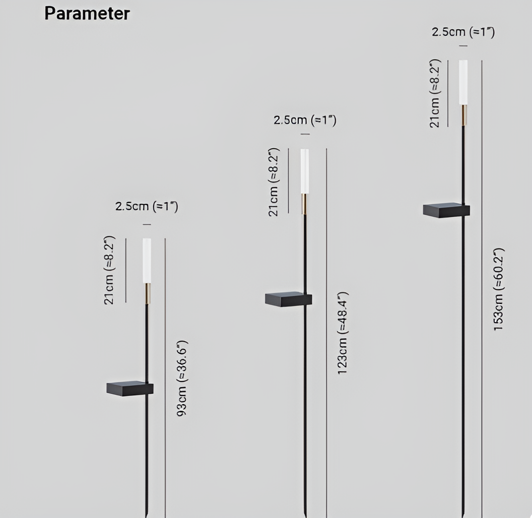 LightRod | Solar Gartenleuchte | Modernes Design & Wetterfest | 50 % Rabatt