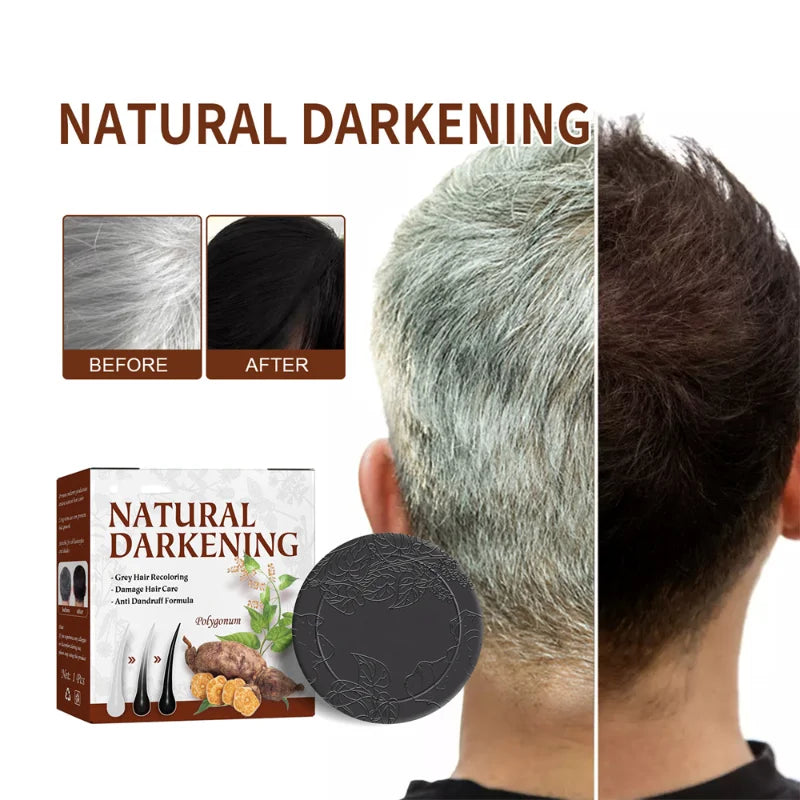 NatureBlend™ - Haarfärbeseife für Männer und Frauen (1+1 GRATIS)
