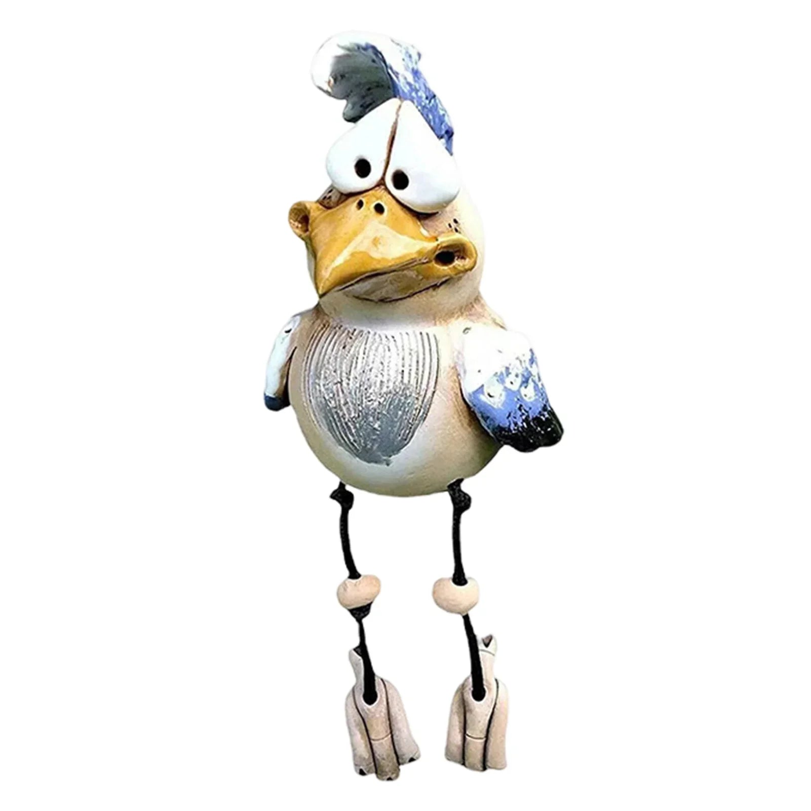 (1+1 Gratis) Birdie - Langlebige Hühnerdekoration aus Kunstharz für eine witzige Umgestaltung des Gartens