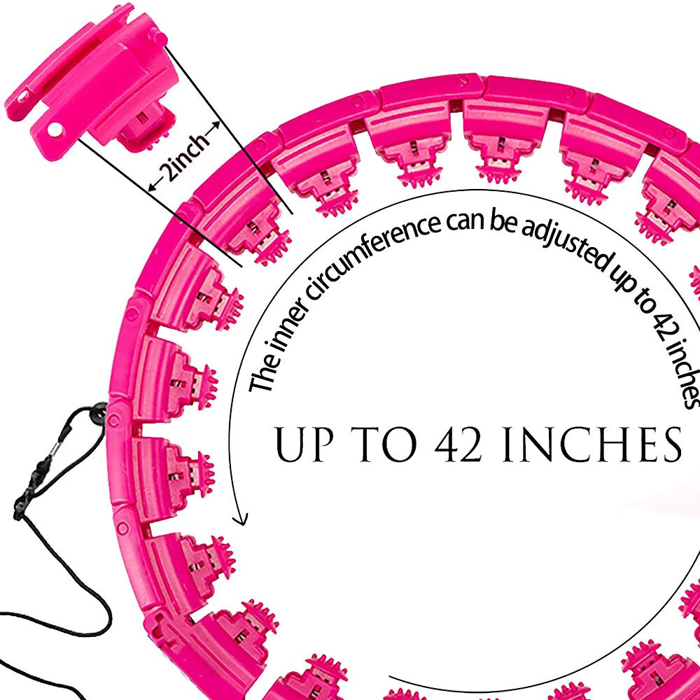 Hula Fit™ - Smart Beschwerter Hula Hoop