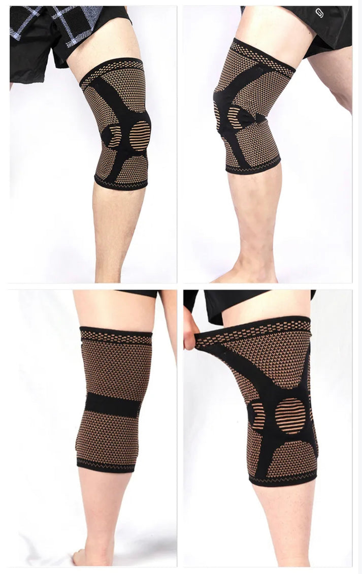 TheraKnee™ Kniebandage | Mit Kupfer-Kompression | Schmerzreduktion & Stabilität | Atmungsaktiv & Alltagsgeeignet
