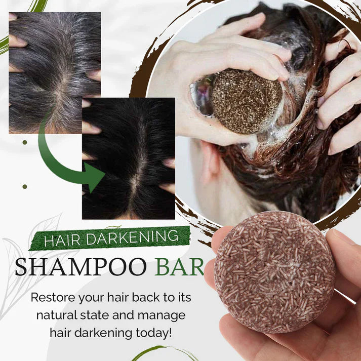 2+1 GRATIS | RefreshPro™ Haarverdunkelungs-Shampoo Bar