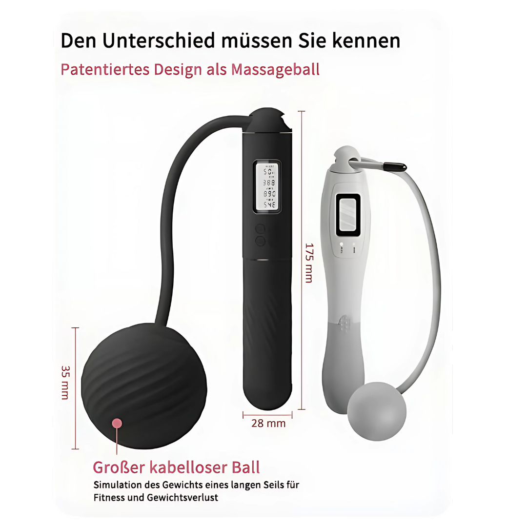 Smartes drahtloses Springseil | Fitness, vereinfacht