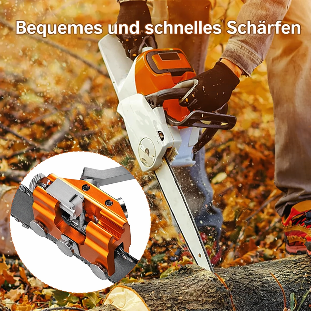 Kettensägenschärfer | Professionelles Schärfgerät | Tragbar & Langlebig | SharpSaw