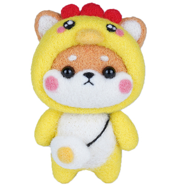 Wolly - Anfänger Wolle Nadel Filzen Kit | 2+2 GRATIS