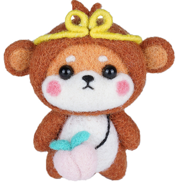 Wolly - Anfänger Wolle Nadel Filzen Kit | 2+2 GRATIS