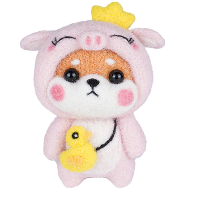 Wolly - Anfänger Wolle Nadel Filzen Kit | 2+2 GRATIS