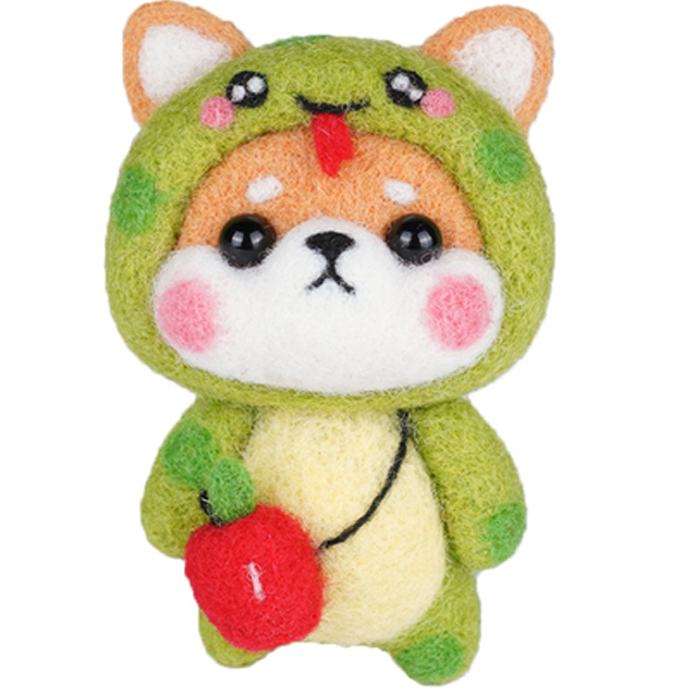 Wolly - Anfänger Wolle Nadel Filzen Kit | 2+2 GRATIS