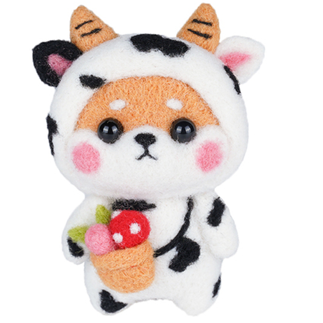 Wolly - Anfänger Wolle Nadel Filzen Kit | 2+2 GRATIS