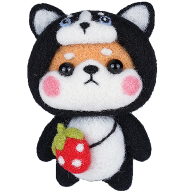 Wolly - Anfänger Wolle Nadel Filzen Kit | 2+2 GRATIS