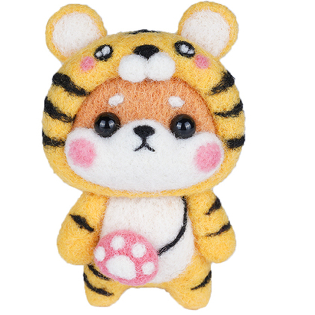 Wolly - Anfänger Wolle Nadel Filzen Kit | 2+2 GRATIS