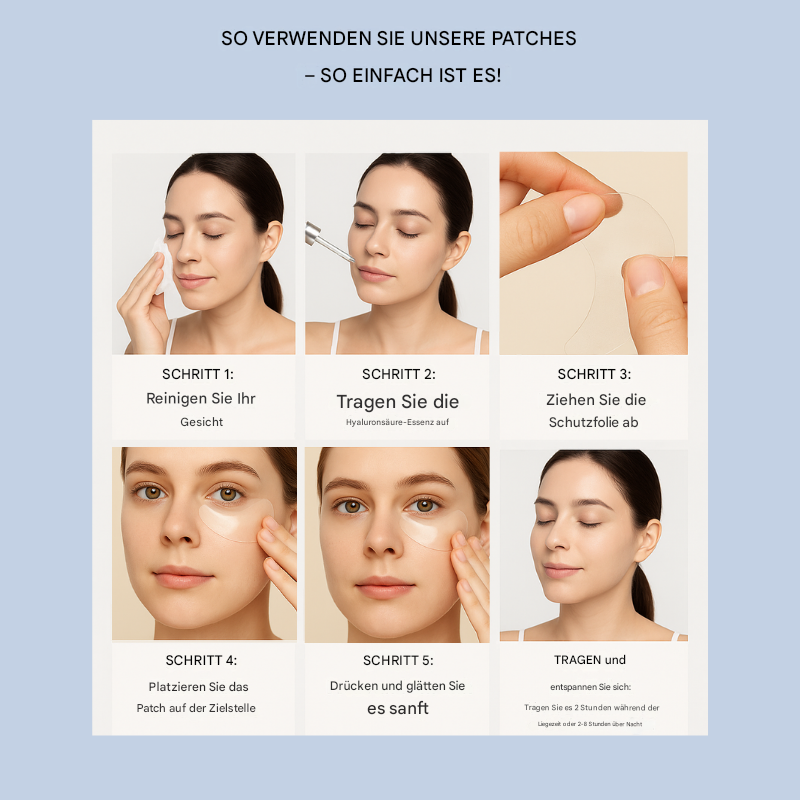 Lifting Gesichtsstreifen | Sofort Glätten & Straffen | Anti-Falten Pflege ohne OP | YouthLift Renew