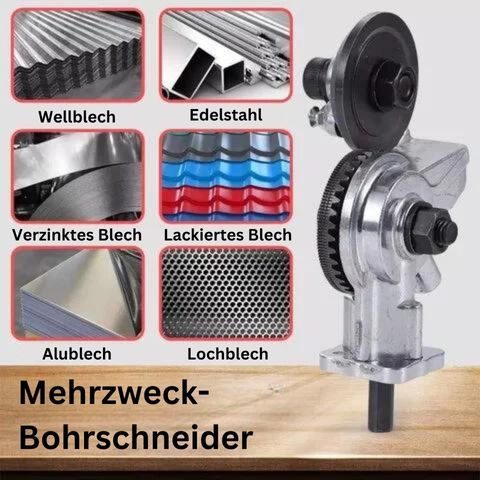 Elektrische Bohrmaschinen-Schere – Verwandelt Ihre Bohrmaschine in eine leistungsstarke Schere!