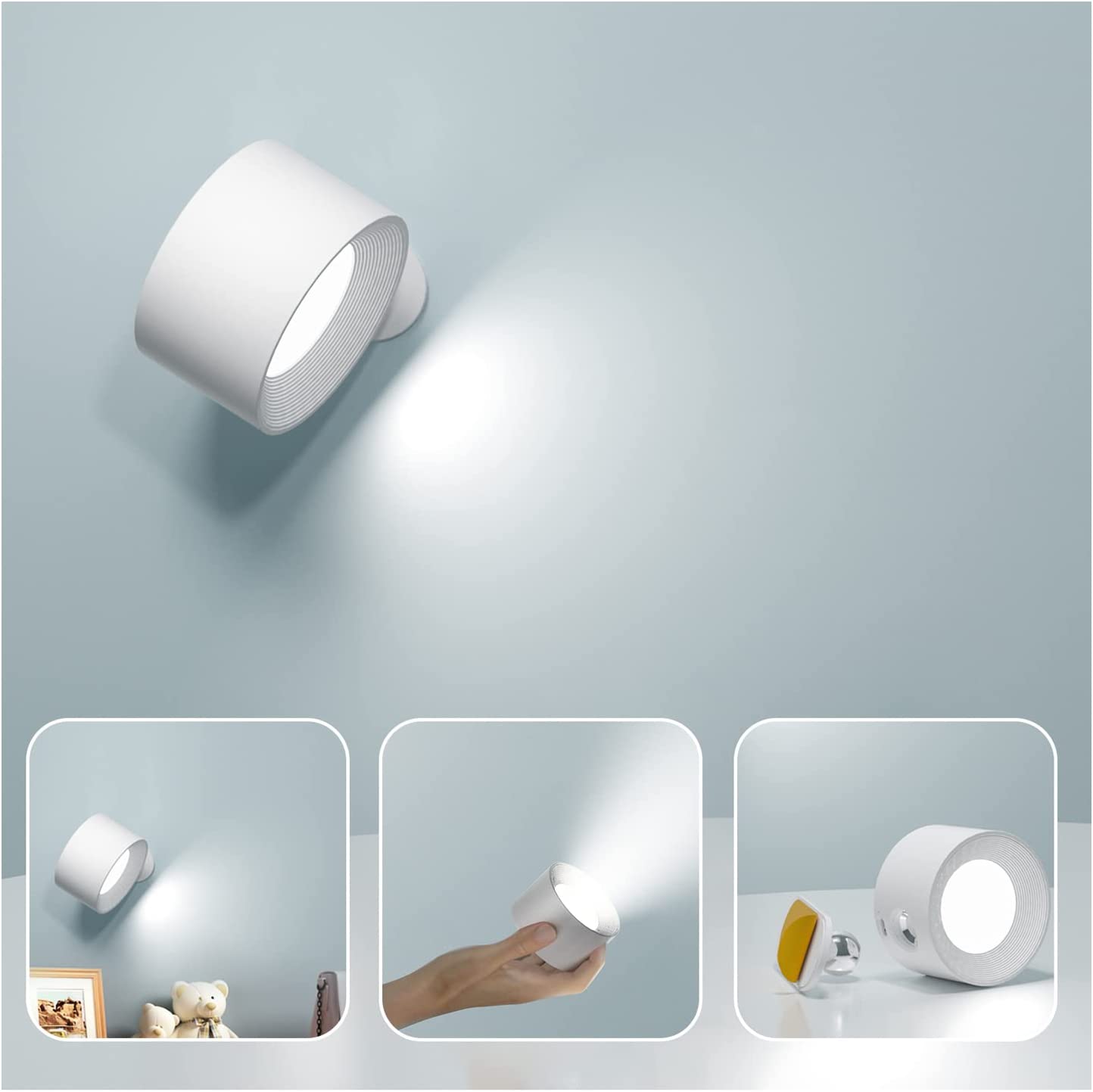 LiteGlow™ - 360° Drehbare Magnetische LED-Leuchte (50% RABATT)