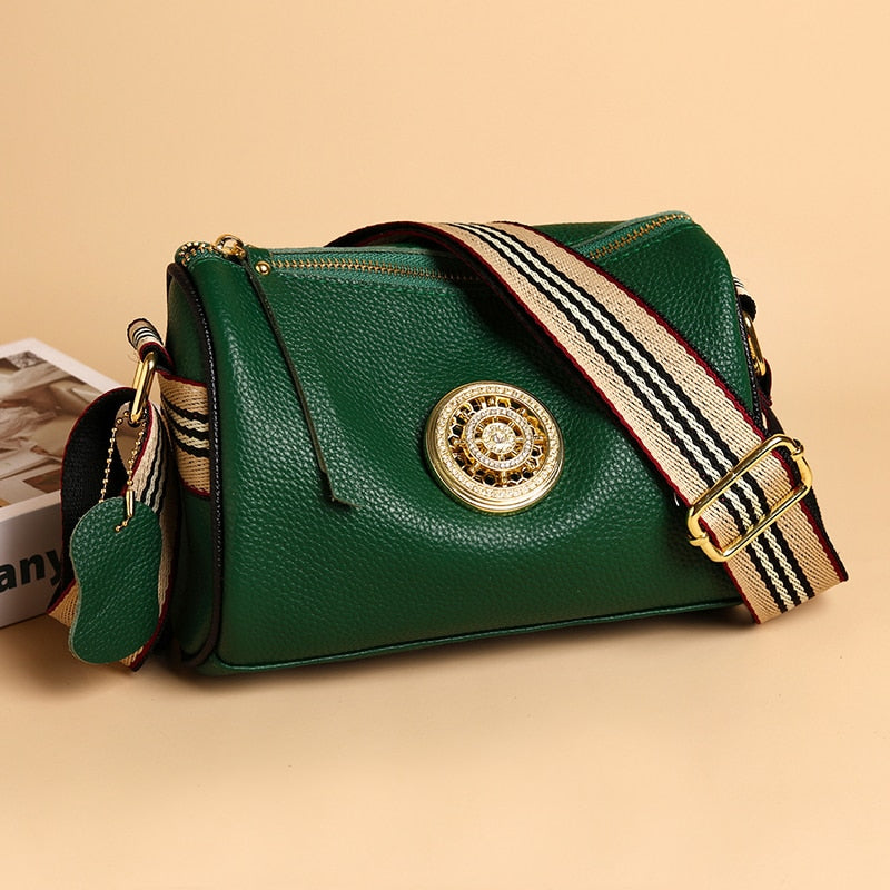 Cara™ – Die stilvolle Leder-Umhängetasche für jeden Tag