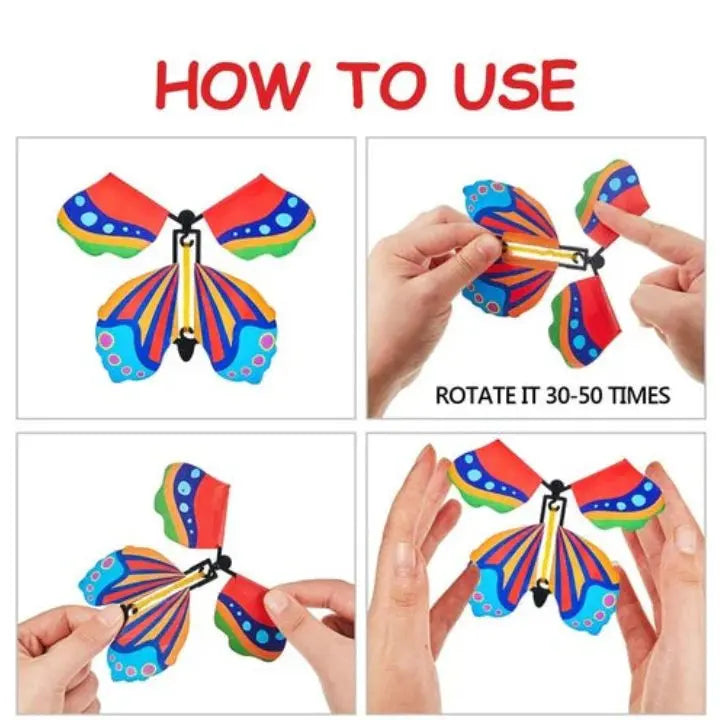 Magische Fliegende Schmetterlinge – Der perfekte Überraschungseffekt (20 Stück)