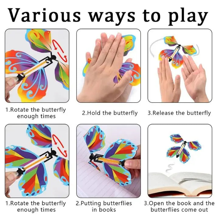 Magische Fliegende Schmetterlinge – Der perfekte Überraschungseffekt (20 Stück)