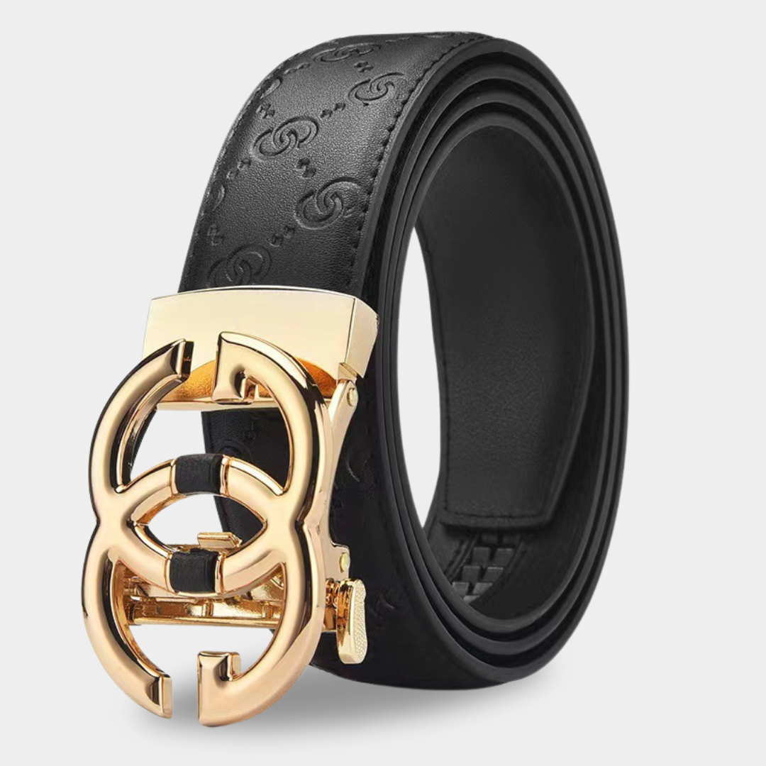 Majestice Belt Ledergürtel | Easy-Click Automatikverschluss | 100% Echtleder | 1+1 Aktion