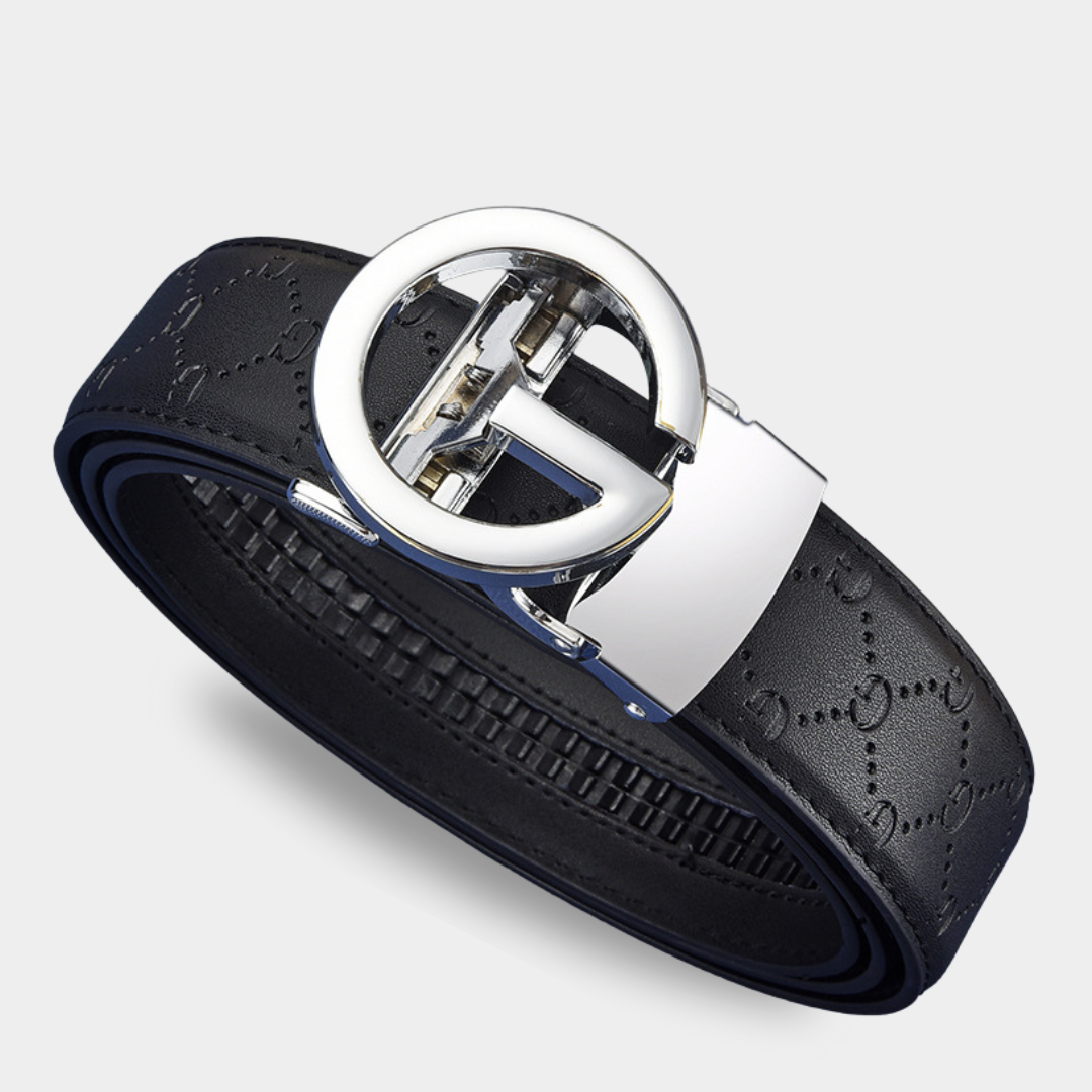 Majestice Belt Ledergürtel | Easy-Click Automatikverschluss | 100% Echtleder | 1+1 Aktion