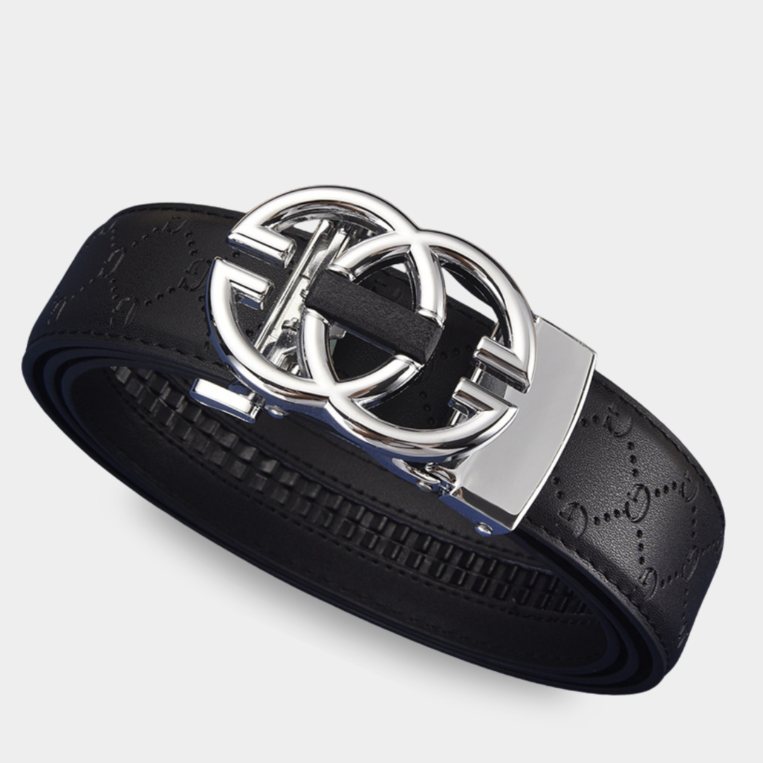 Majestice Belt Ledergürtel | Easy-Click Automatikverschluss | 100% Echtleder | 1+1 Aktion