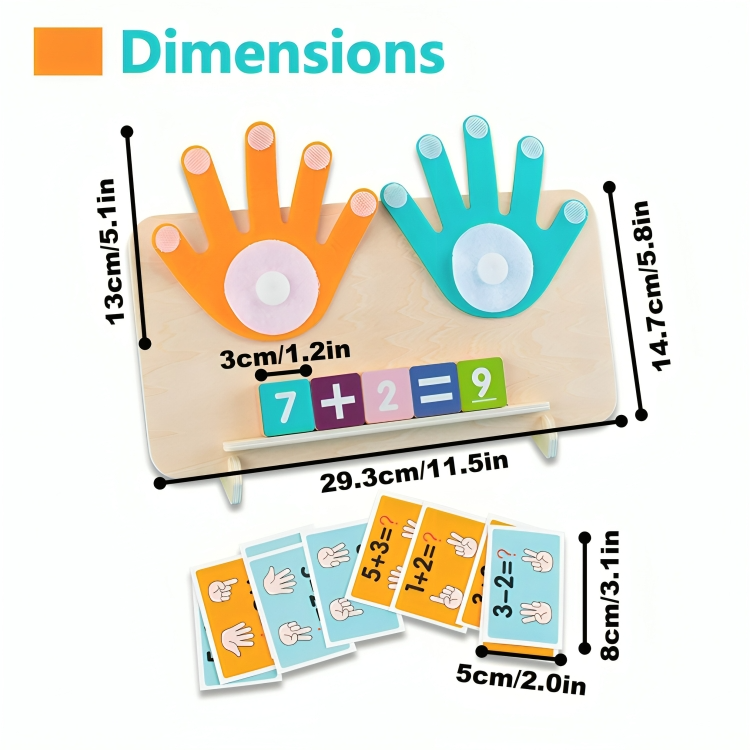 MathPals™ | Montessori-Fingerzählbrett
