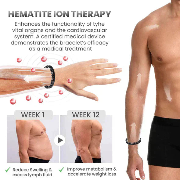 Humanic+ MAXHematit™ Perlenarmband