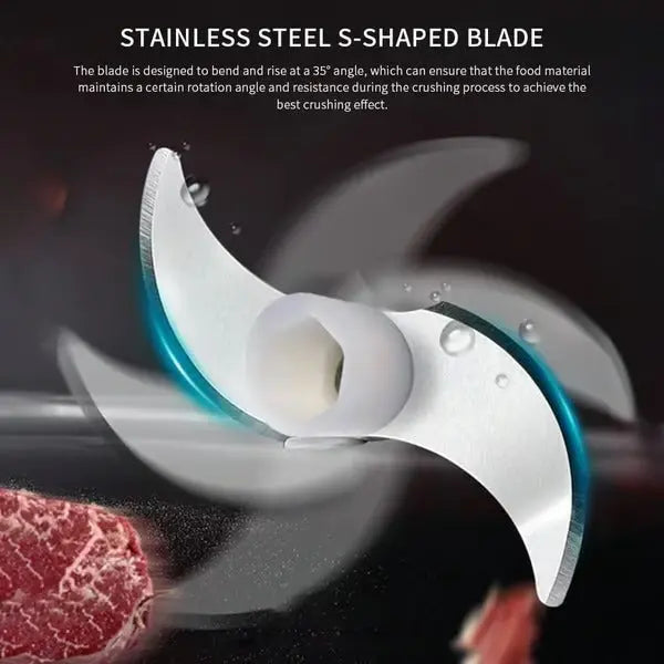 Mini Lebensmittelhacker | Schnelles, effizientes und stilvolles Küchenwerkzeug!