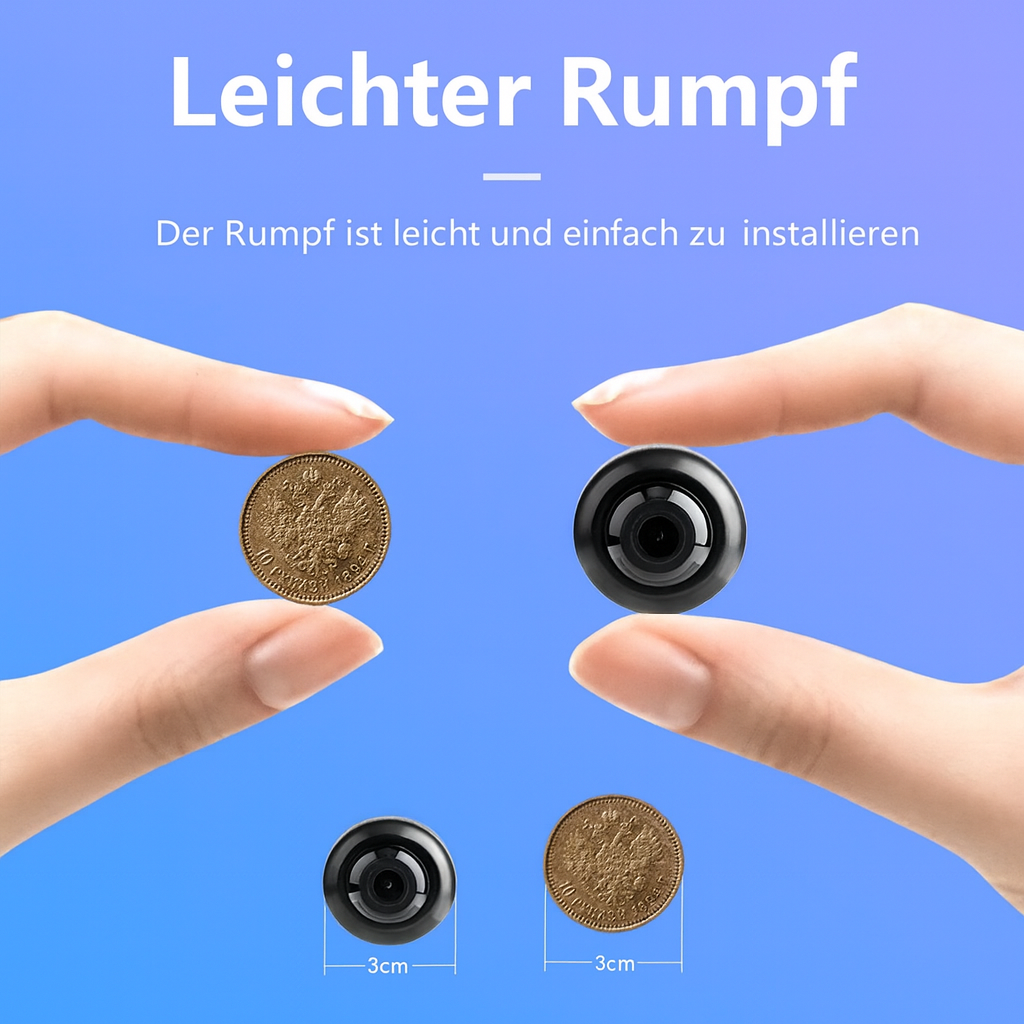 Mini Überwachungskamera | WLAN Fernzugriff | Nachtsicht & Bewegungserkennung | Watchyra