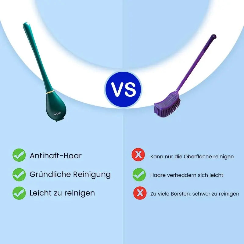 Moderne wandmontierte Toilettenbürste