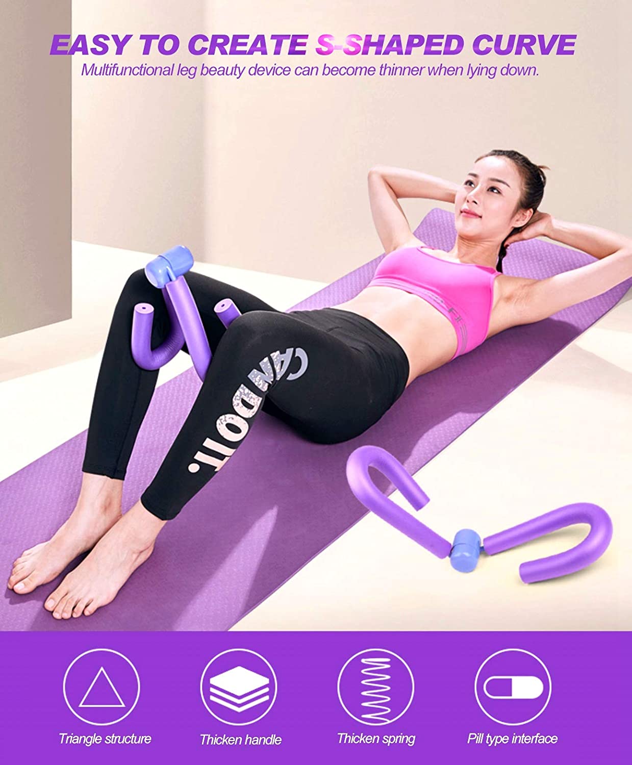 Multifunktionale Beintrainer - Lassen Sie zu Hause trainieren