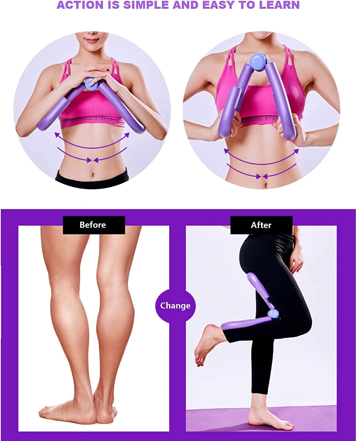 Multifunktionale Beintrainer - Lassen Sie zu Hause trainieren