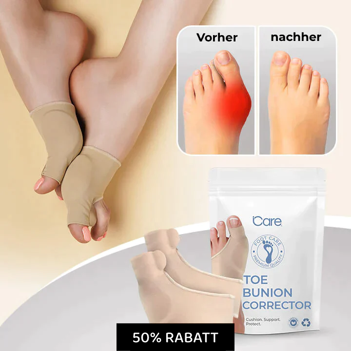 AlignToes™ - Bequeme Zehenunterstützung für gesunde und schöne Füße!