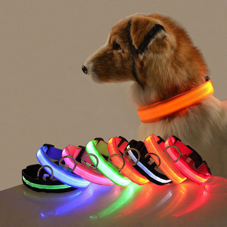 đž GlowPaw⢠â Die LED-Hundehalskette fĂźr sichere Abendspaziergänge