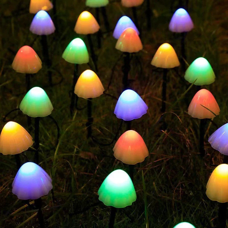 GlowShroom™ - LED-Solar-Pilzlichterkette