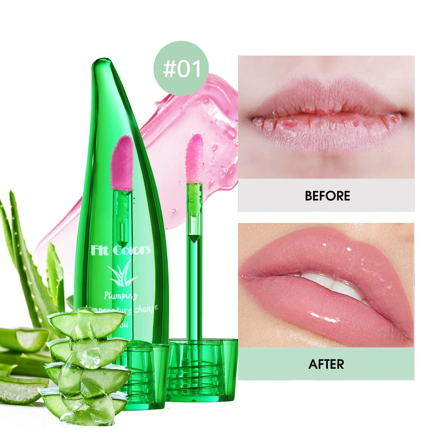 1+1 Gratis | Aloette™ - Aloe-Lippenöl
