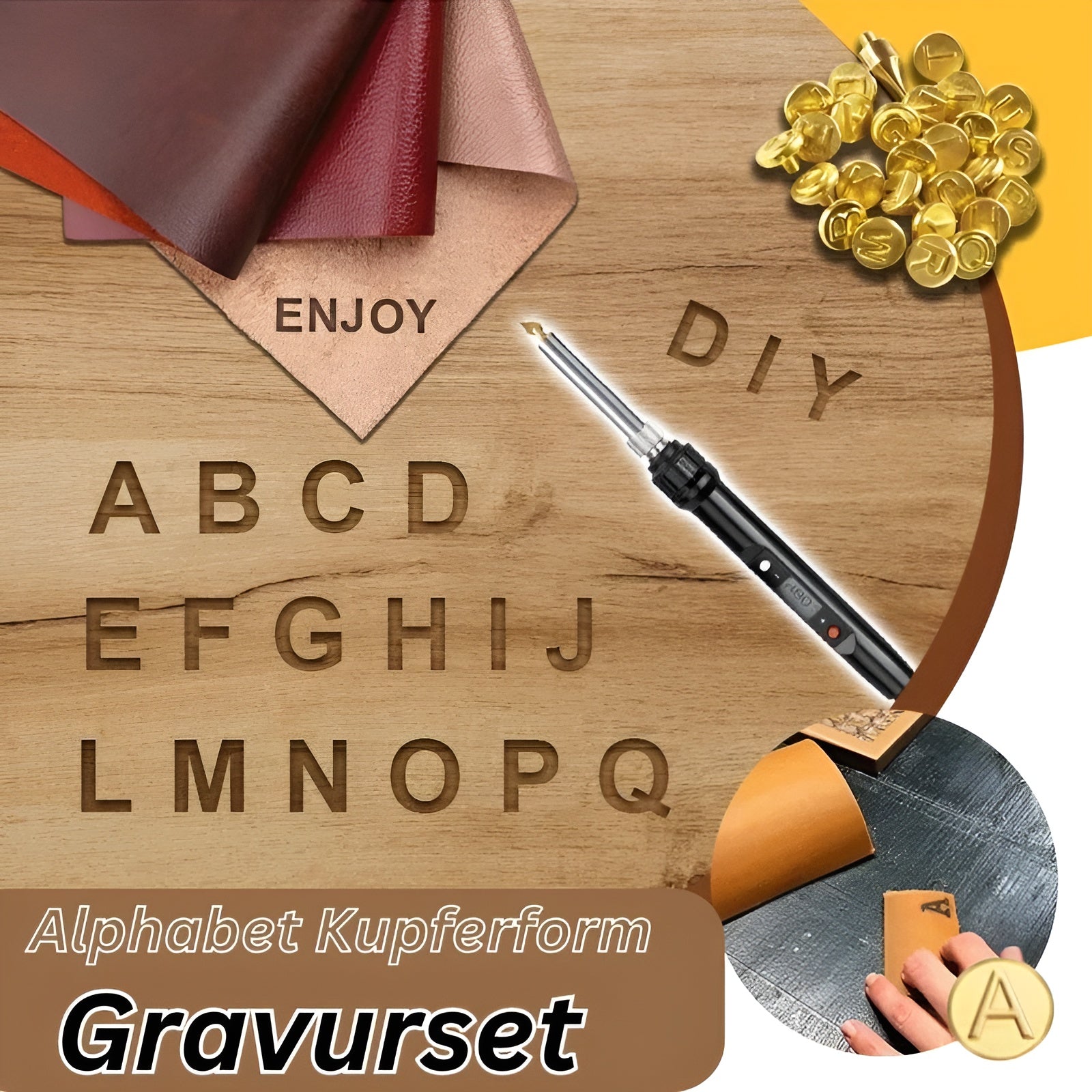 GravuraMaster Set - DIY-Schnitzwerkzeug für jeden Bastler | 50% RABATT