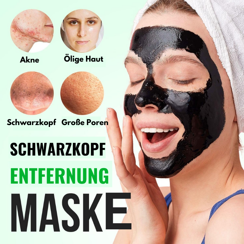 PureGlow 50ML - Mitesser entfernende Gesichtsmaske | 1+1 GRATIS