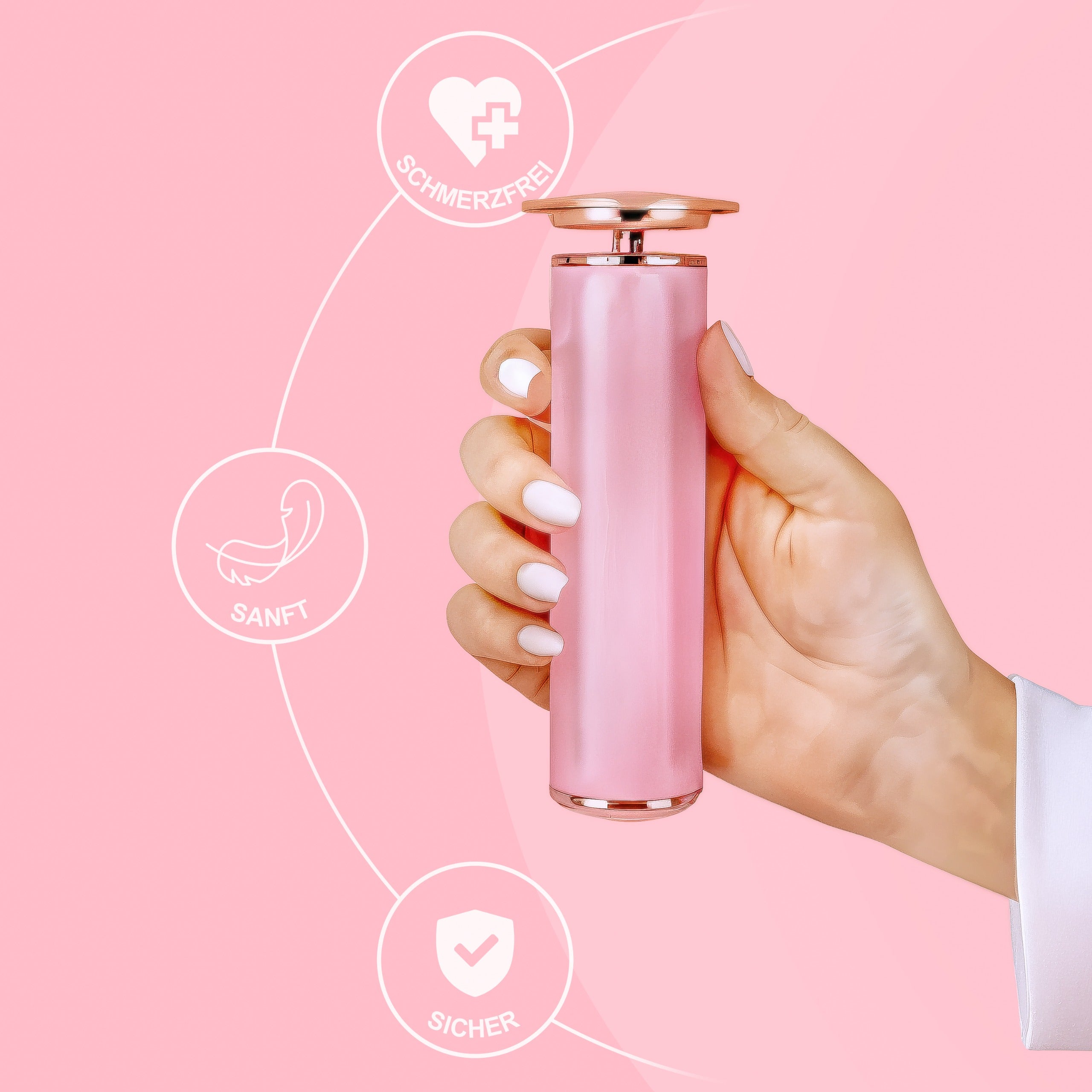 SamtFerse | Elektrischer Hornhautentferner für Seidig-glatte Füße